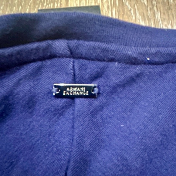 Armani Exchange Navy Blue Scoop Neck Dress - Size Large - Picture 3 of 11